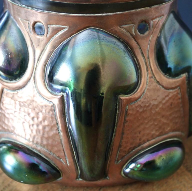 Faulkner Bronze Co biscuit barrel