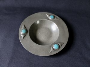 Potteries Guild of Cripples pewter dish