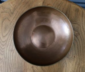 Hart and Huyshe copper bowl
