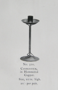 Potteries Guild of Cripples candlestick