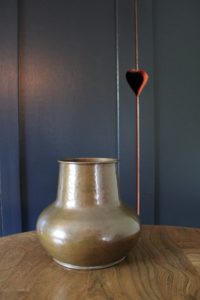 Dryad Metal Works bronze vase