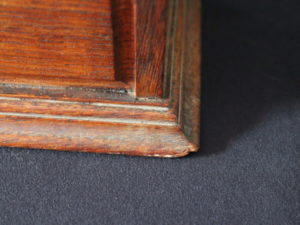 Arthur W Simpson oak stationery cabinet