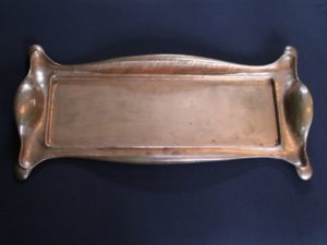 Norman and Ernest Spittle copper tray