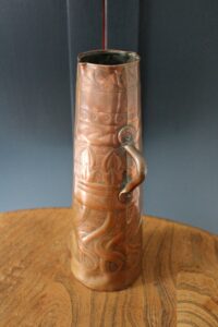 Yattendon copper vase