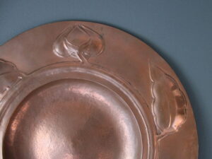 Potteries Guild of Cripples copper charger