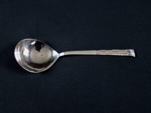 Bernard Cuzner serving spoon