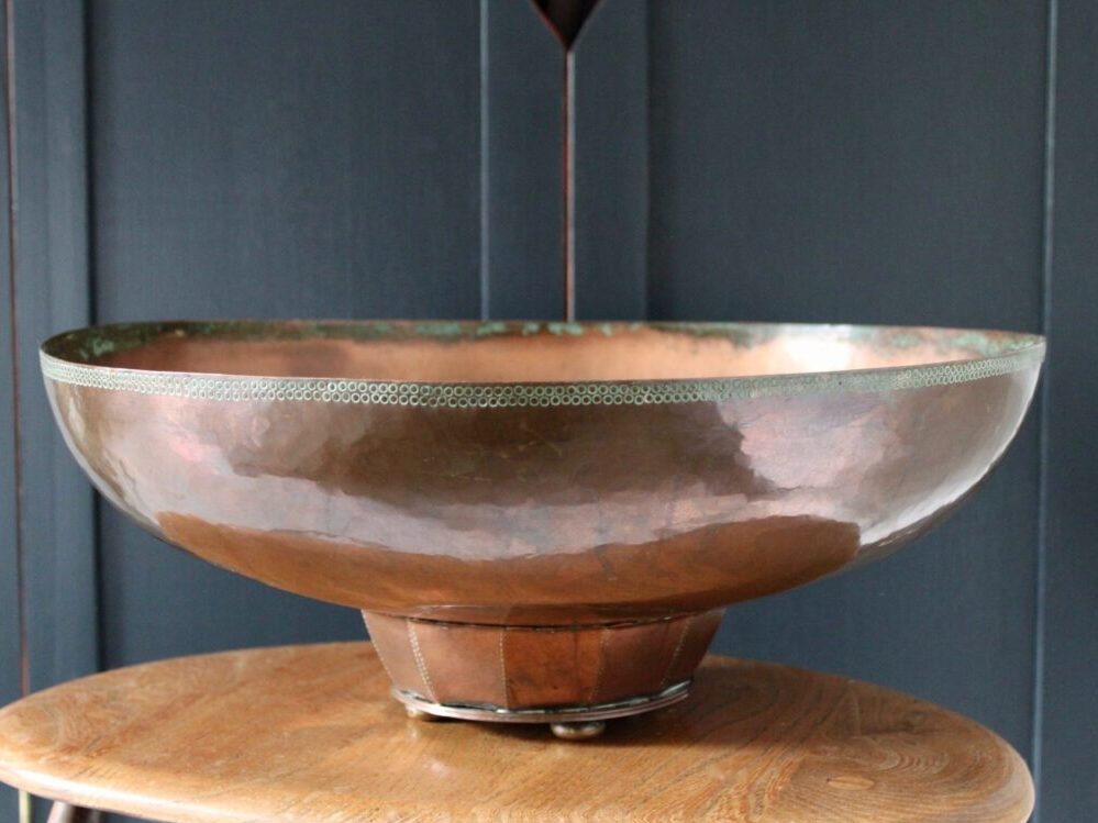 Artificers' Guild copper punch bowl