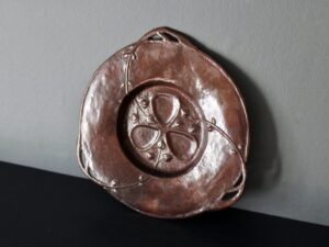 Dorothy Hager copper tray