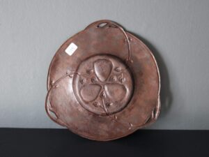 Dorothy Hager copper tray