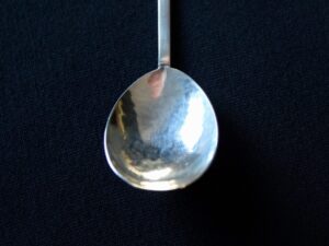 A E Jones silver spoon