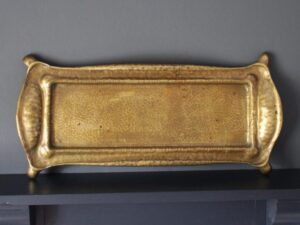 Norman and Ernest Spittle brass tray