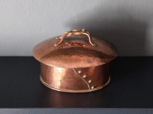 Newton School copper box