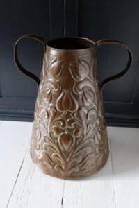 Fivemiletown Class copper twin handled vase