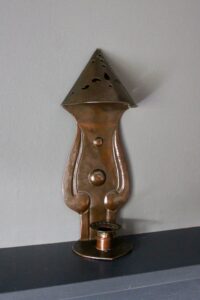 Ickleford and Wymondley Class copper sconce