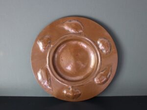 Potteries Guild of Cripples copper charger