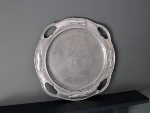 N & E Spittle pewtal tray