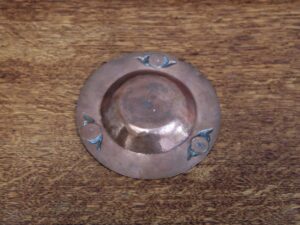 Potteries Guild of Cripples copper dish