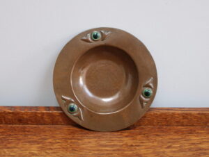 Potteries Guild of Cripples copper dish