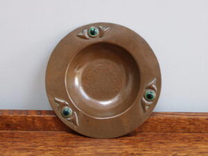 Potteries Guild of Cripples copper dish
