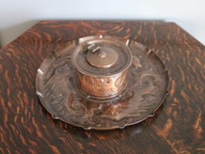 Newlyn Class copper inkwell