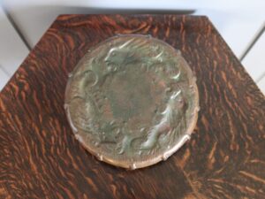 Newlyn Class copper inkwell