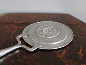 Norman & Ernest Spittle Pewtal hand mirror