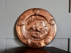 James Smithies copper charger