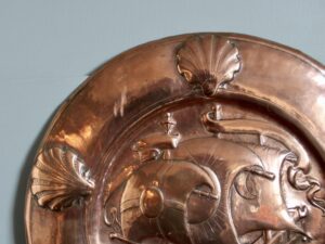 James Smithies copper charger