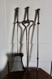 Norman & Ernest Spittle fire irons