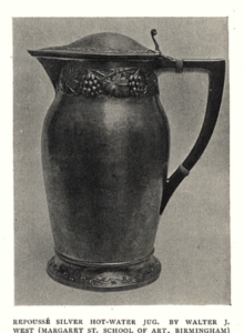 Walter J. West hot water jug