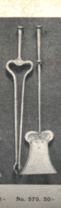 Norman & Ernest Spittle fire irons