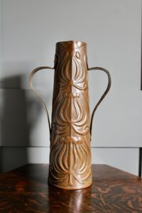 Yattendon Class tall copper vase