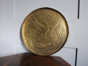 Newton School brass dish