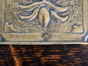 Keswick School of Industrial Art brass finger plates