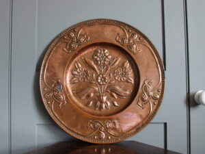 James Smithies copper charger