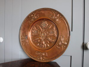 James Smithies copper charger