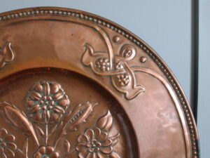 James Smithies copper charger