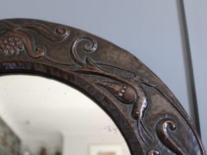 John Pearson copper mirror