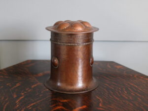 Dryad Metal Works tobacco jar