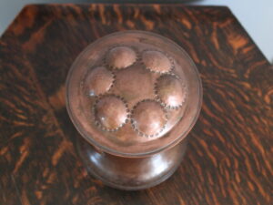 Dryad Metal Works tobacco jar
