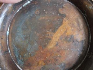 Dryad Metal Works tobacco jar