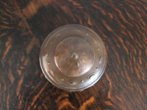 Richard Llewellyn Rathbone copper pot with cover