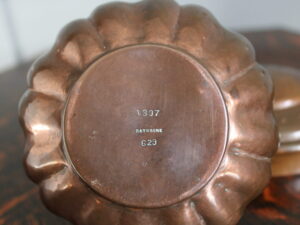 Richard Llewellyn Rathbone copper pot with cover