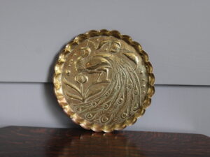 Fivemiletown Class brass card tray