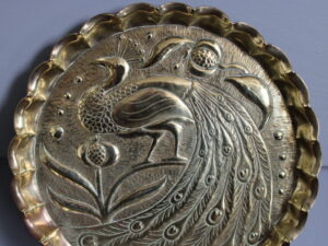 Fivemiletown Class brass card tray