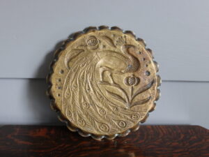 Fivemiletown Class brass card tray