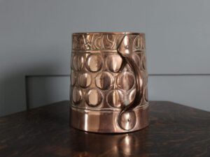 Yattendon Class copper motto tankard