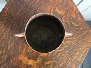 Yattendon Class copper motto tankard