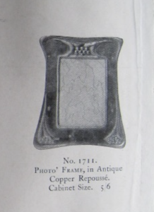 Potteries Guild of Cripples copper frame